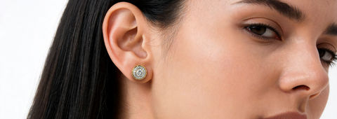 Solitaire Earrings