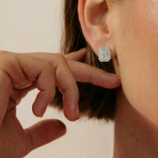 Solitaire Earrings