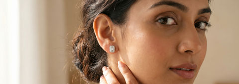 Solitaire Earrings