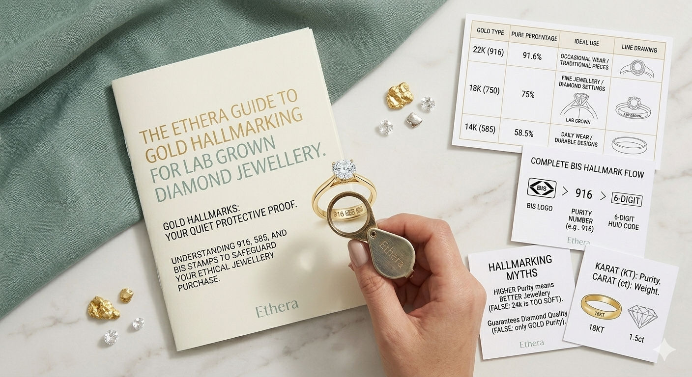 Gold and Lab Grown Diamonds: What the 916 Hallmark Tells You (And Why You Should Always Check)