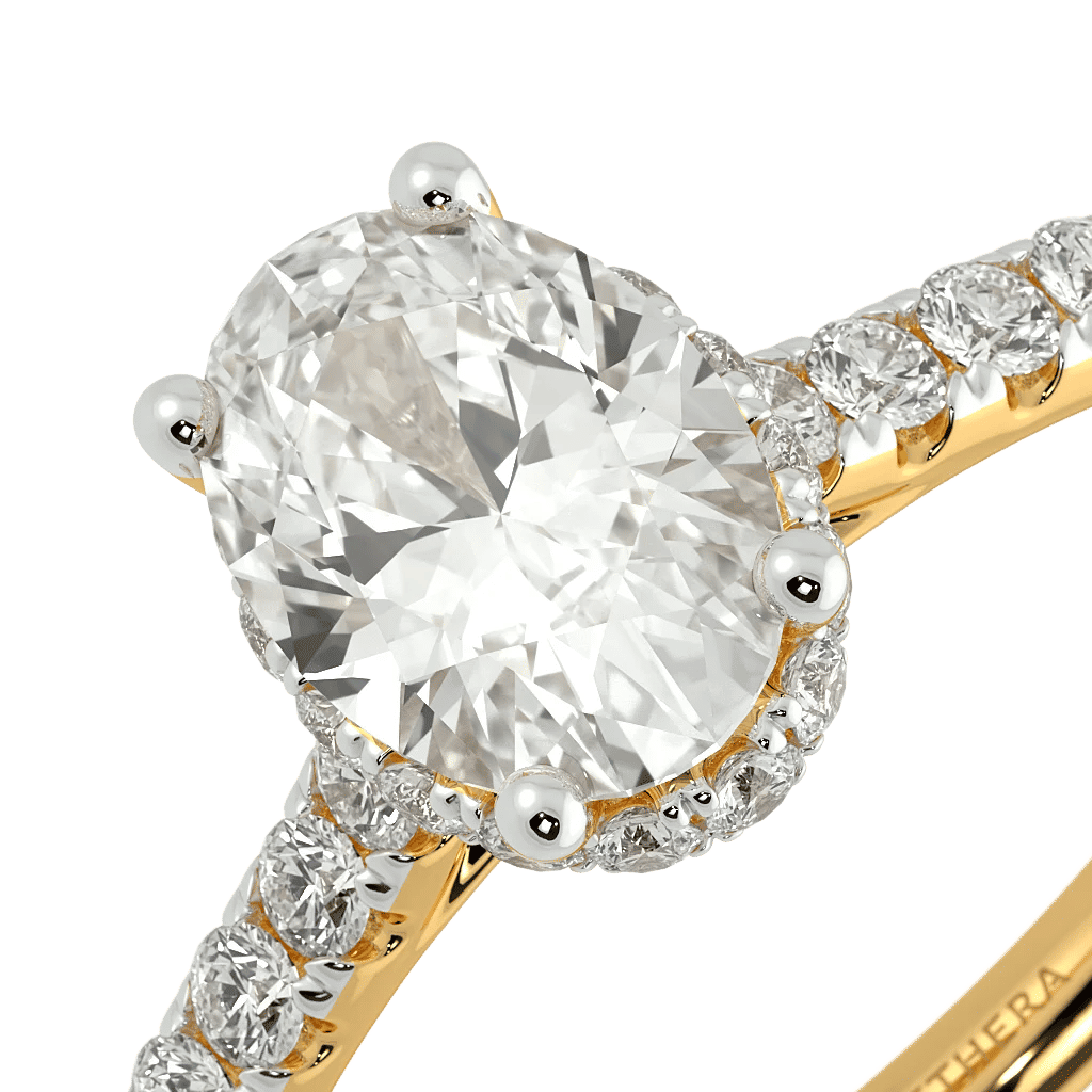 Eternal Oval Solitaire Ring 3