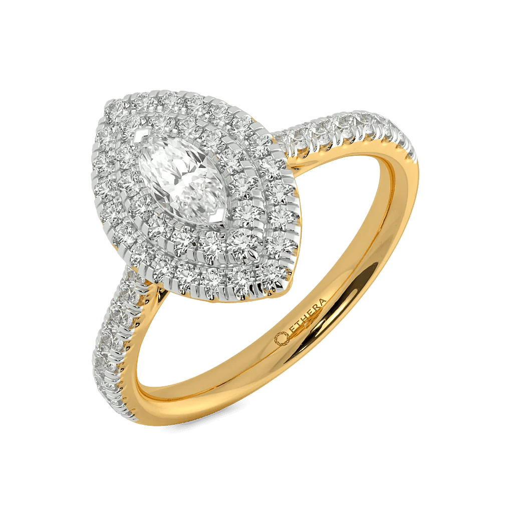 Antique Elegance Solitaire Ring 0