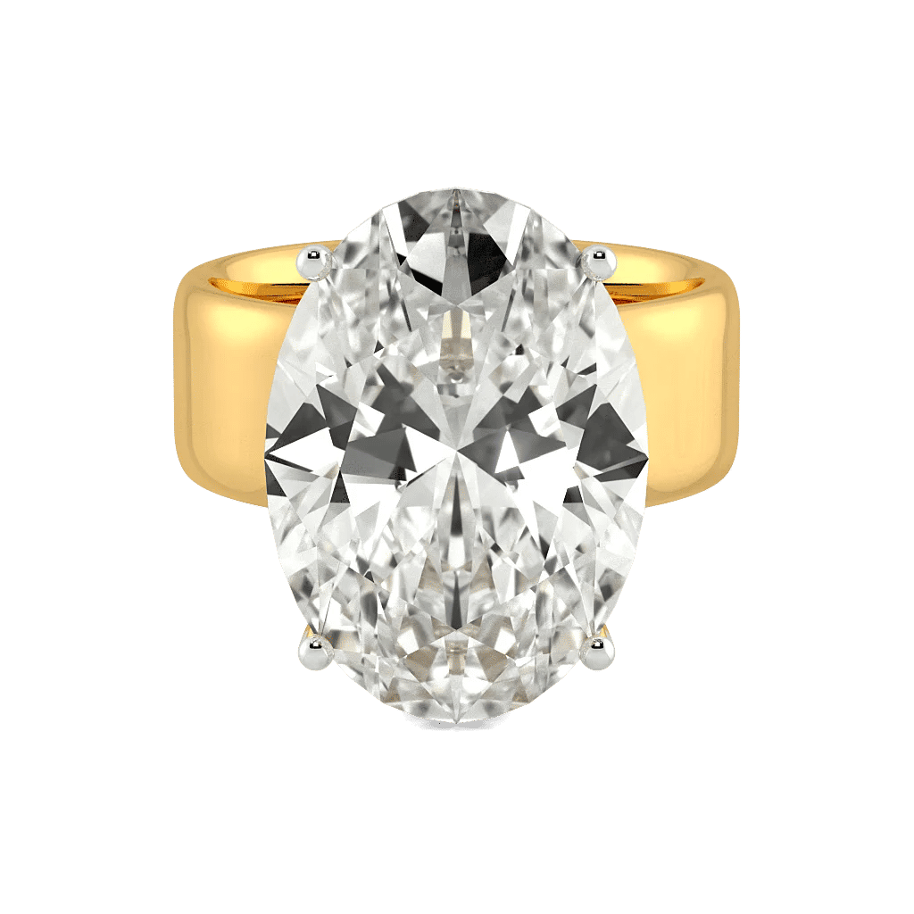 Rock And Roll Solitaire Ring 4