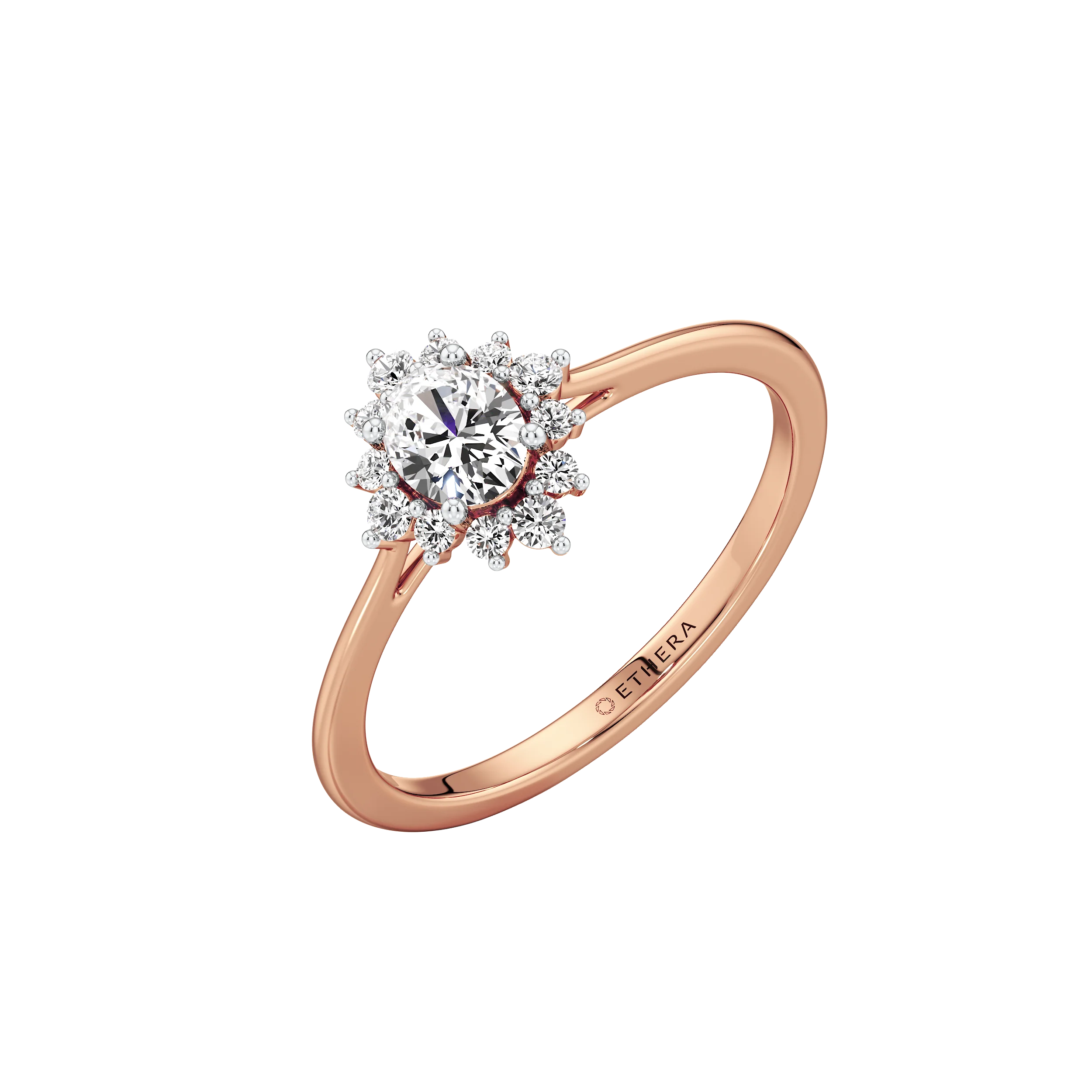 Snowdrop Halo Ring 11