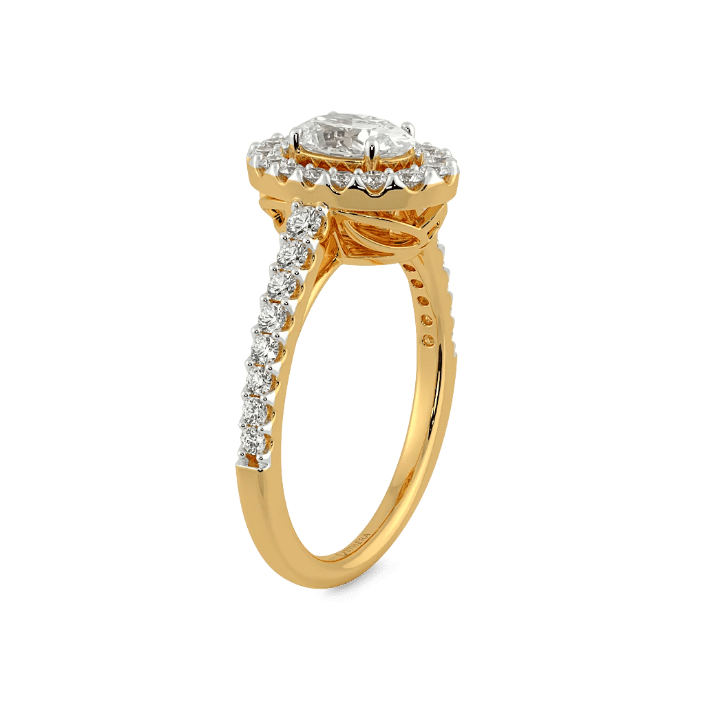 Divine Devotion Solitaire Ring 5