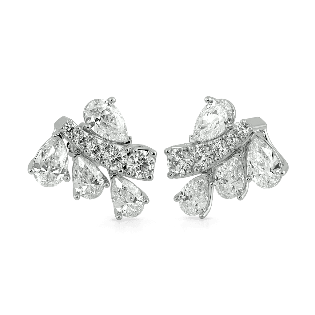 Abstract Aura Stud Earrings