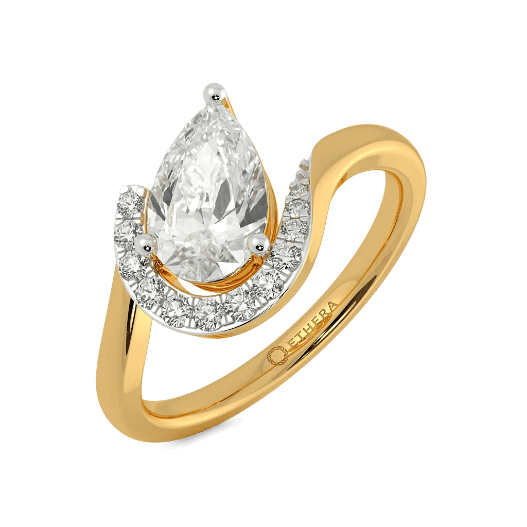 Opulent Curves Solitaire Ring 0