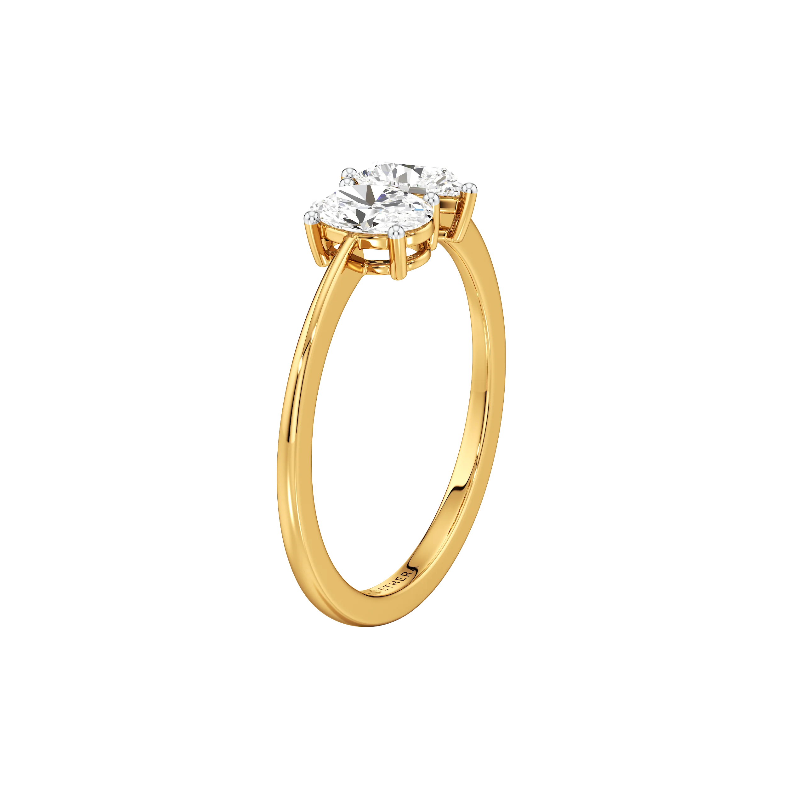 Heart & Oval Duo Ring 5