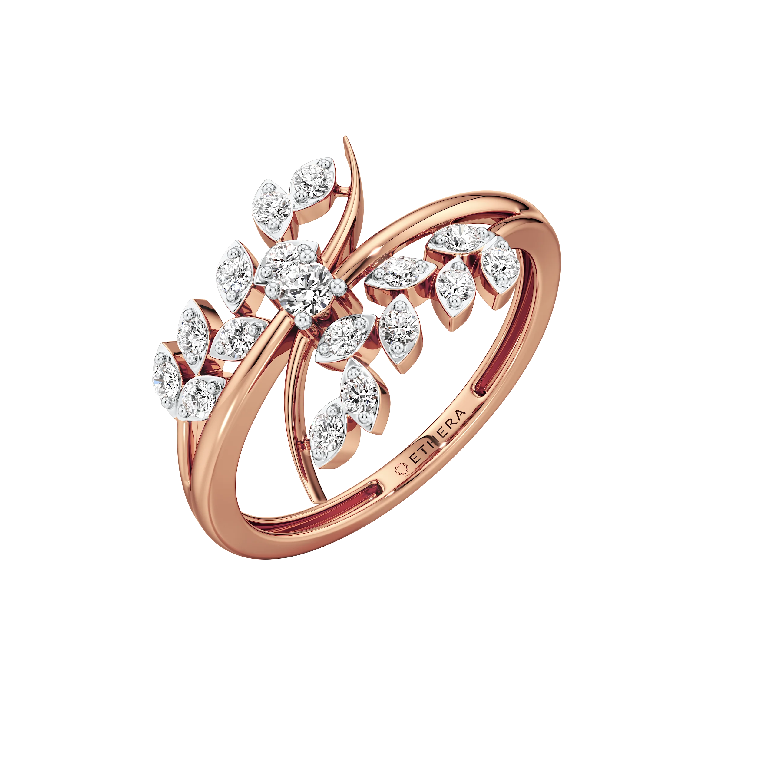 The Elowen Leaf Ring 11