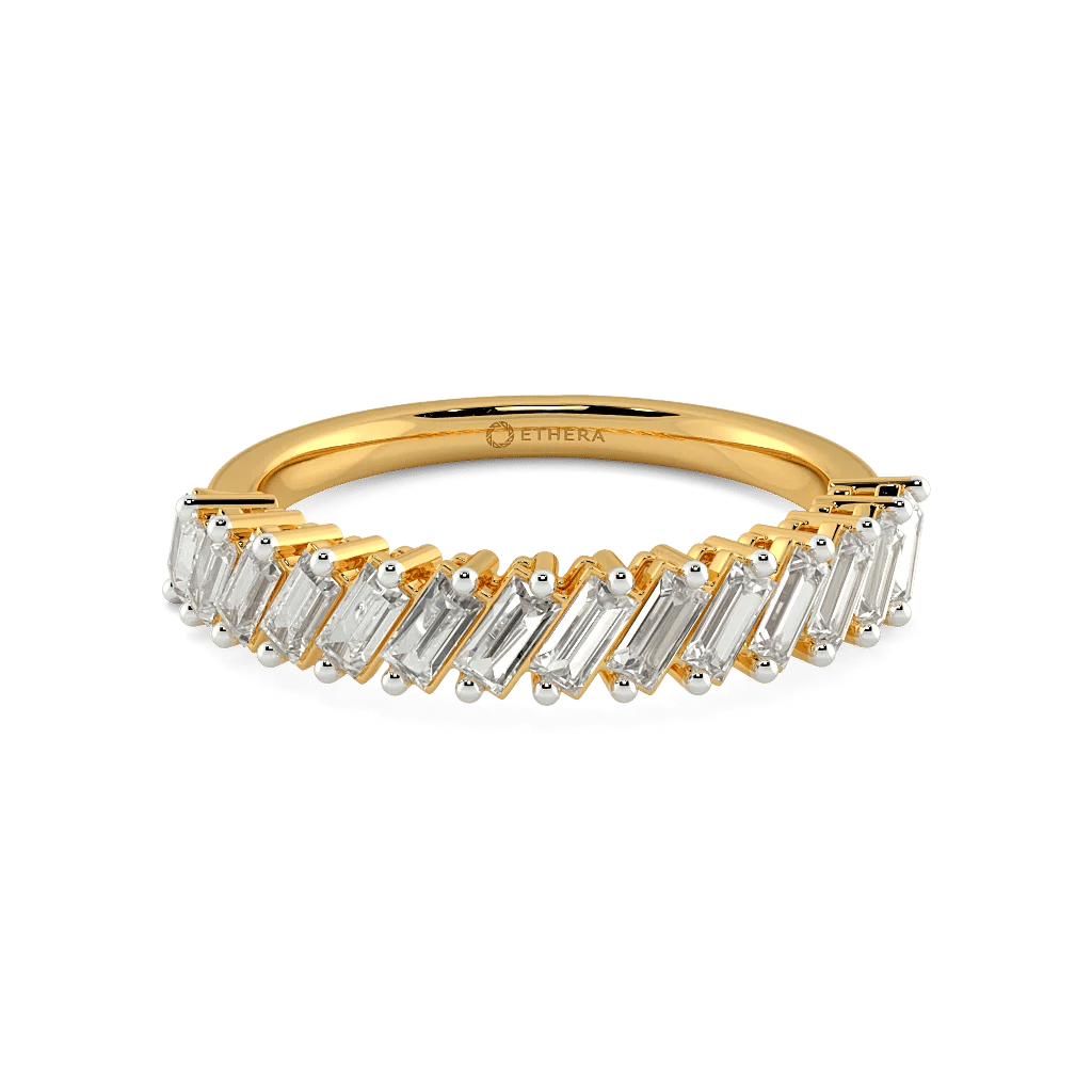 Luxe Stack Baguette Ring 4