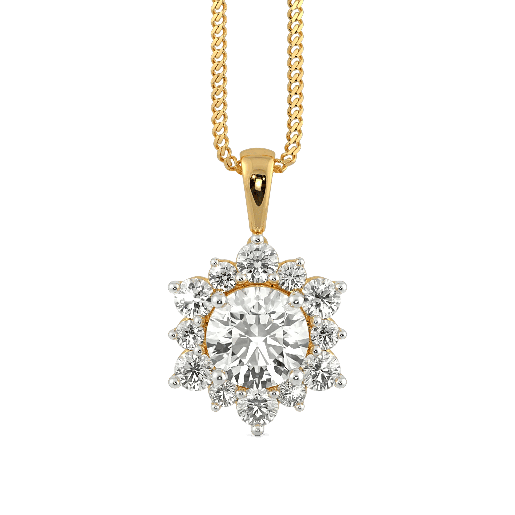 Queen's Treasures Halo Pendant 2