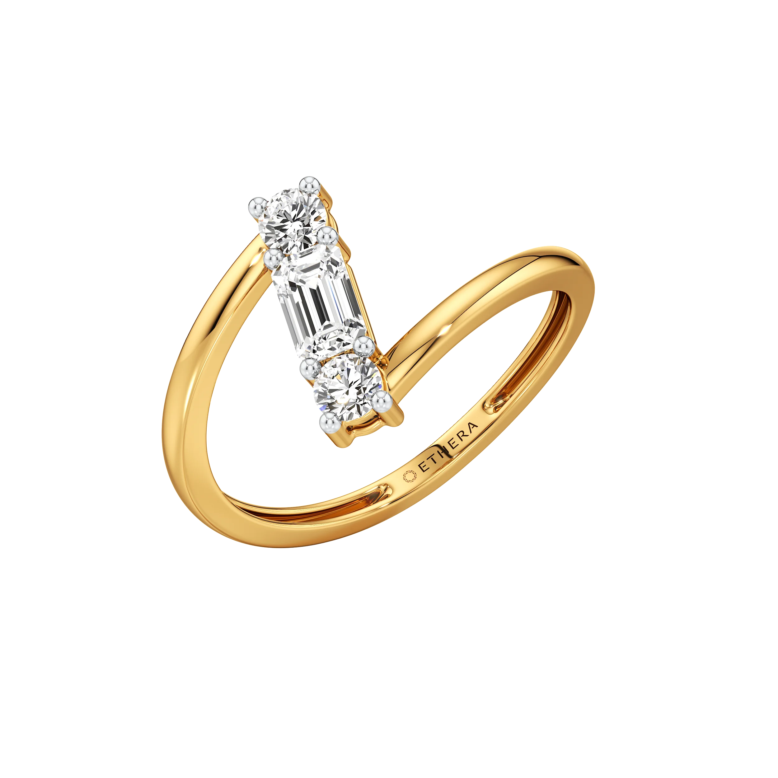 ZigZag Round Ring