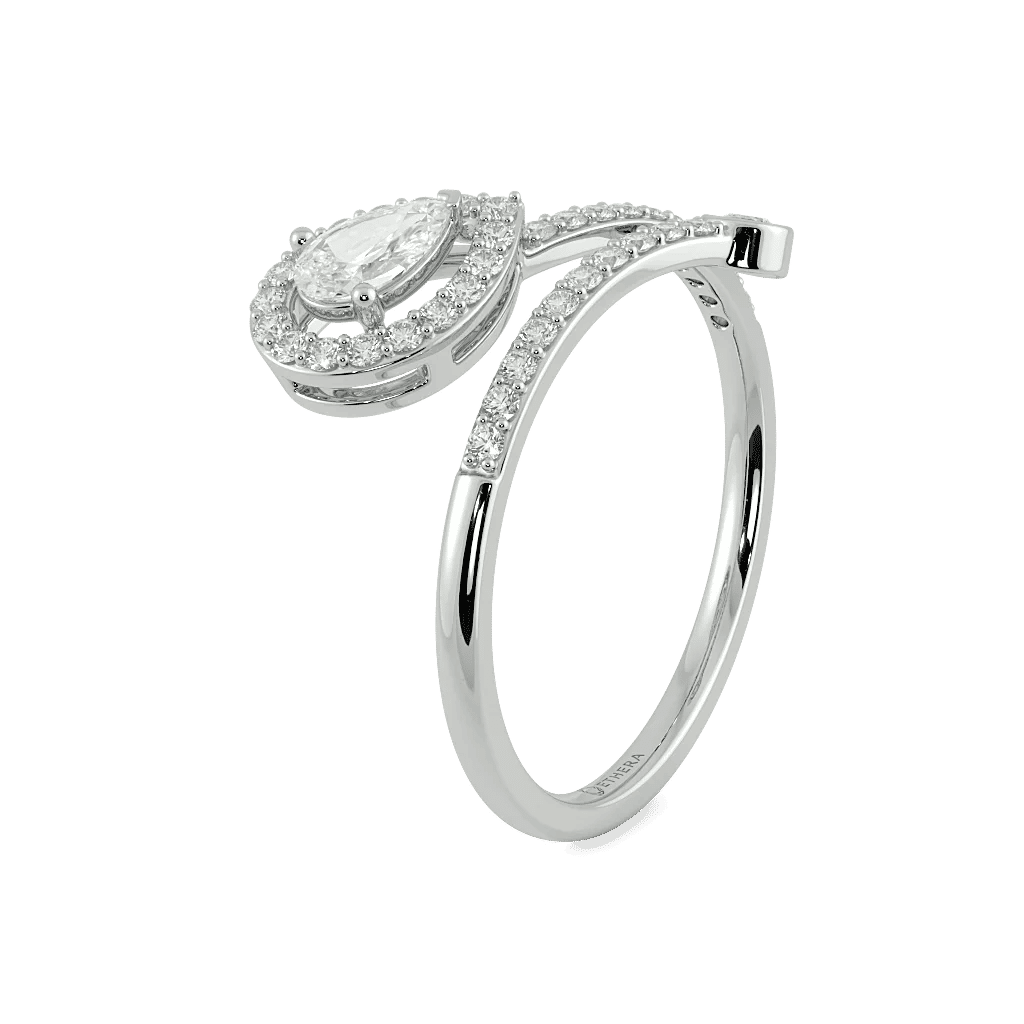 Silken Glow Open Top Ring 5