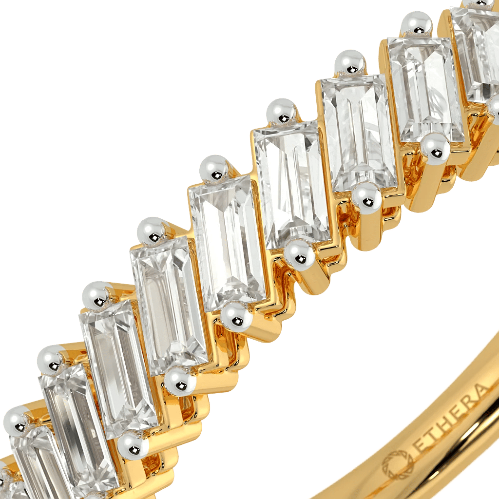 Luxe Stack Baguette Ring 3