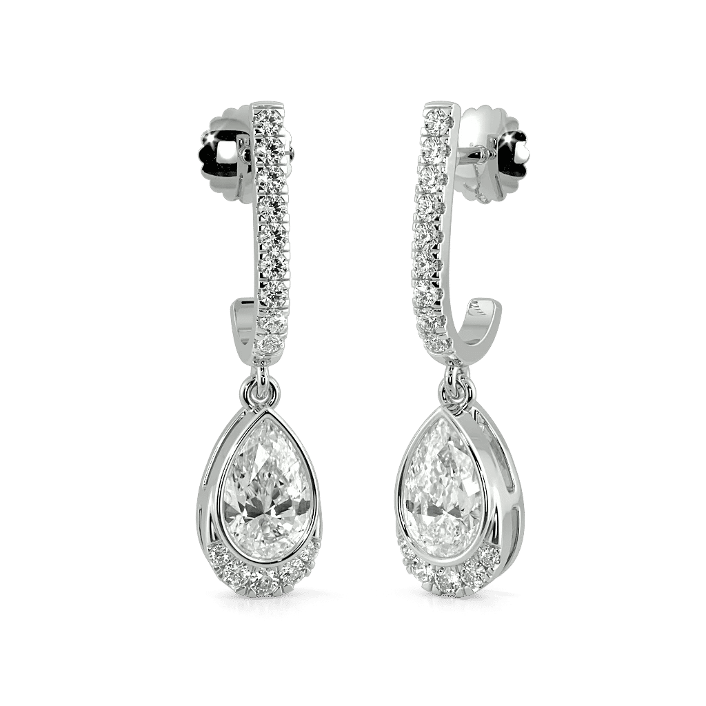 Dazzling Hook Hoop Earrings 0