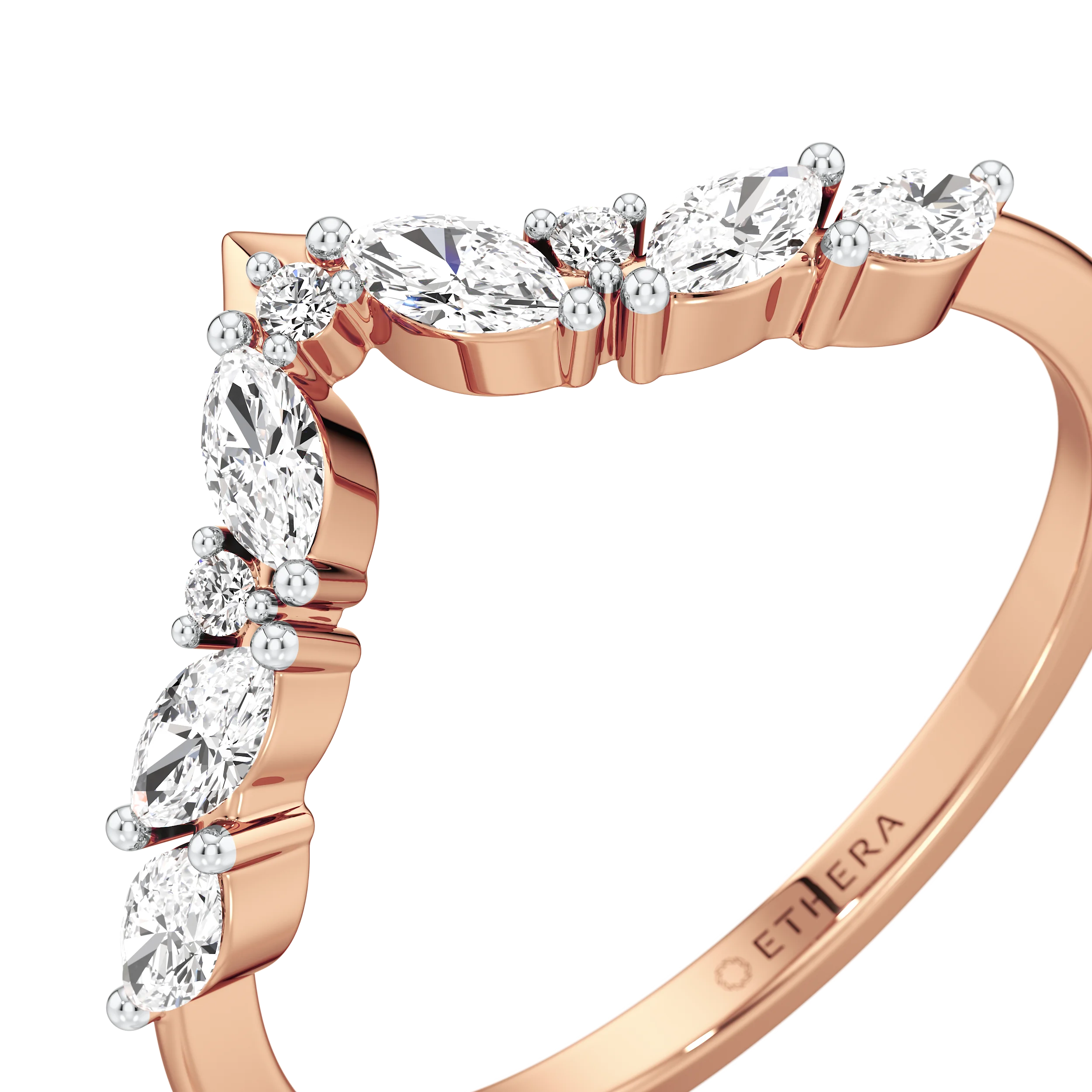 Crown Marquise Ring 12