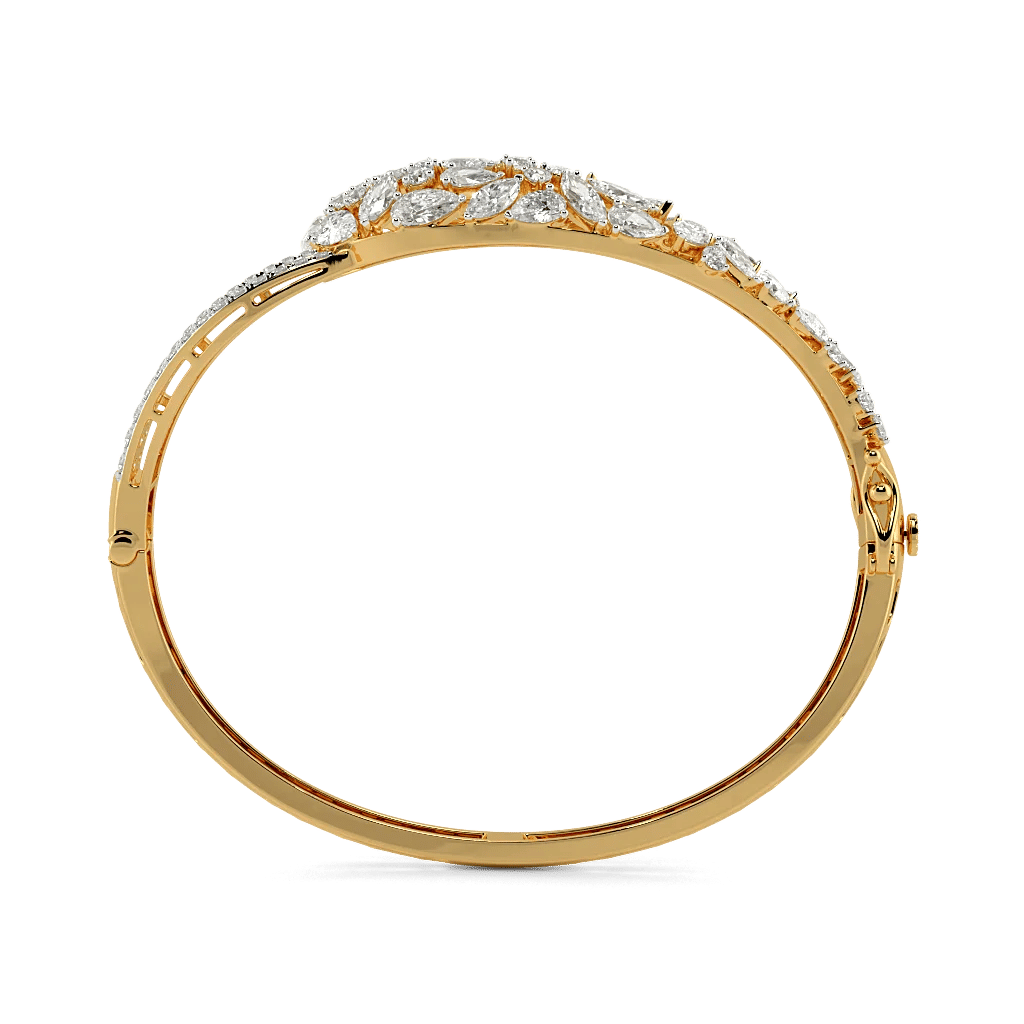 Lustre Crest Statement Bangle 1