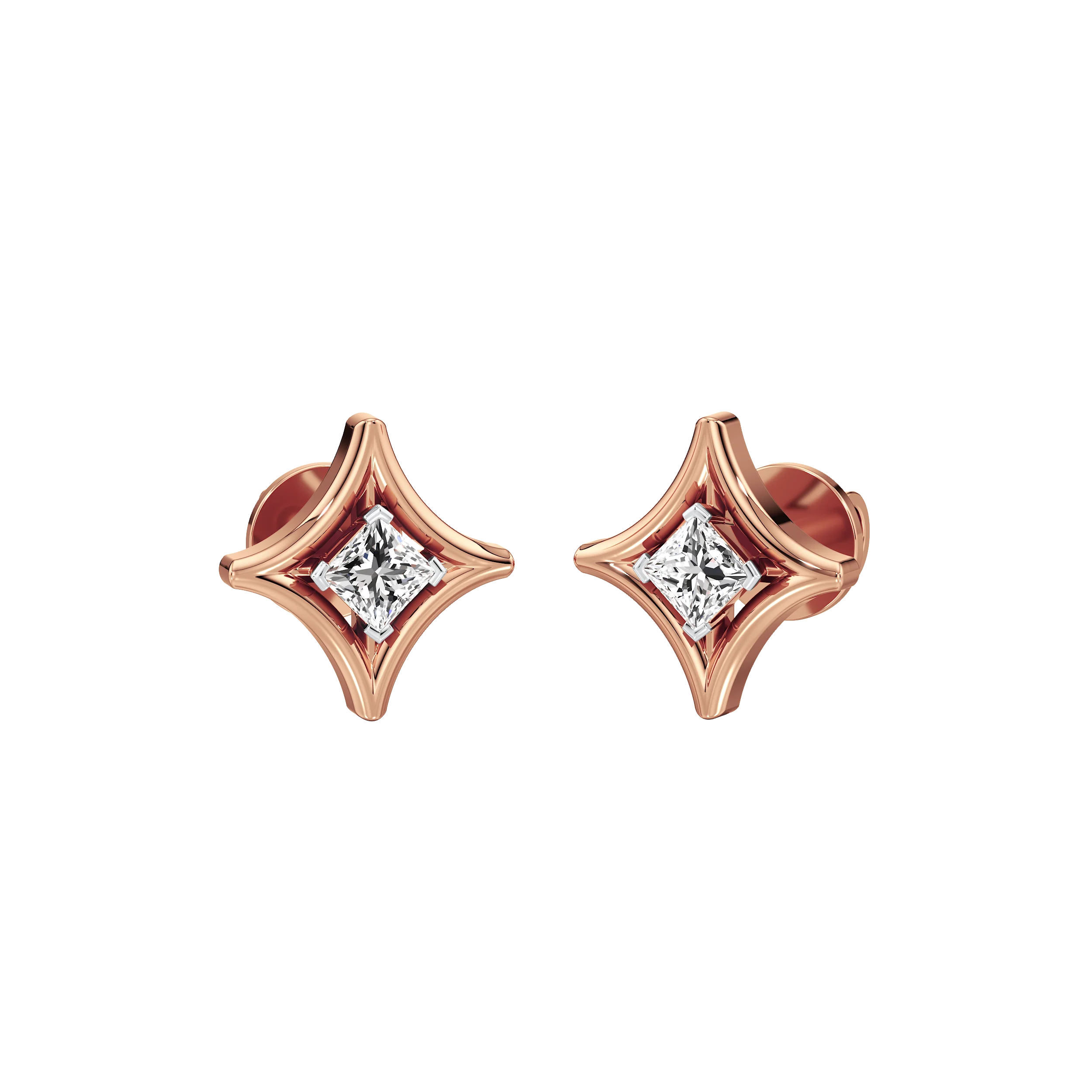 Stellar Point Stud Earrings 6