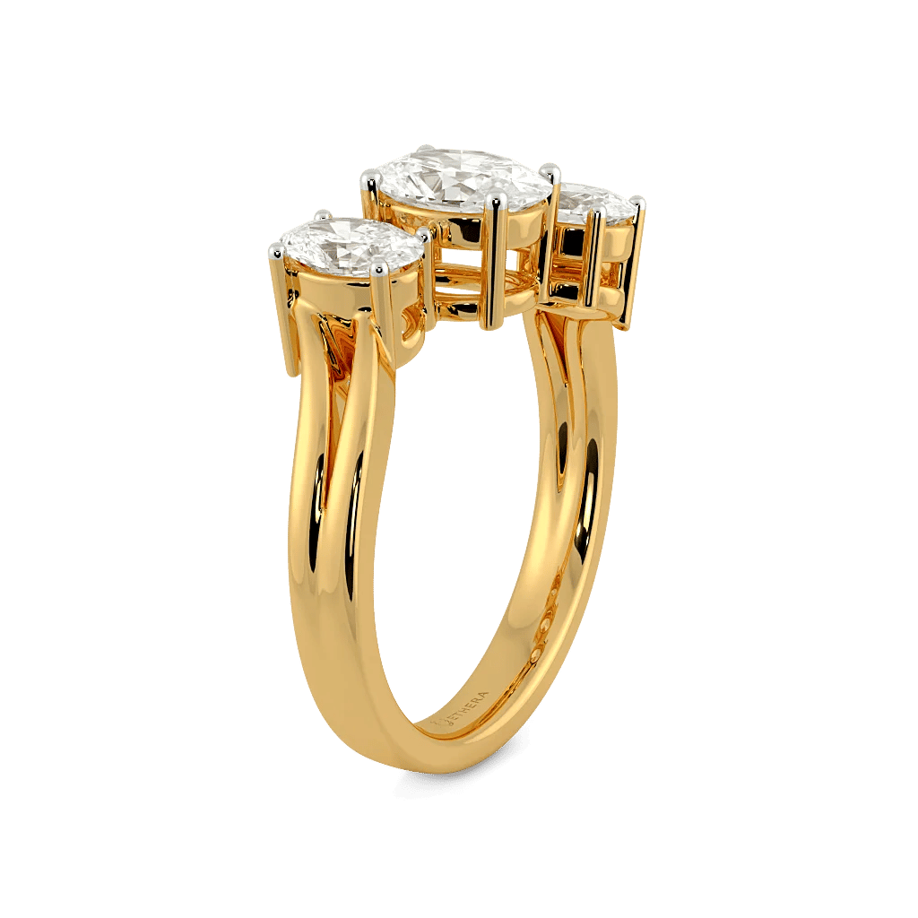 Bond of Three 3-Stone Ring 5