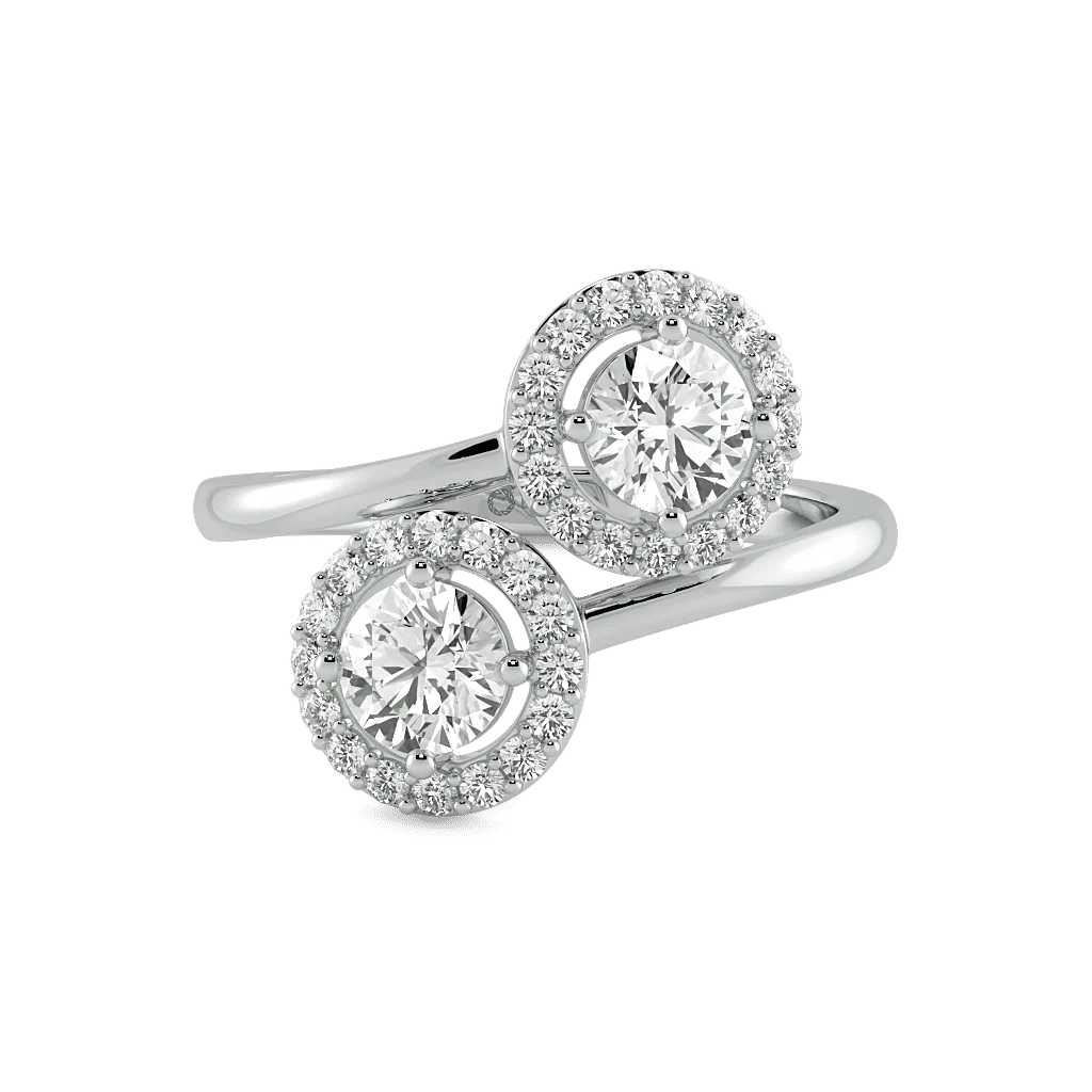 Twin Flame Toi et Moi Ring 4