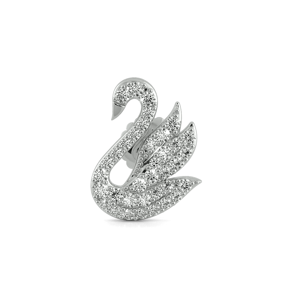 Feathered Grace Stud Earrings 1