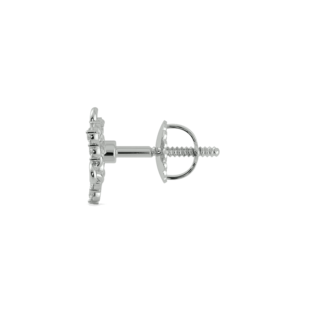 Trium Fleur Stud Earrings 3