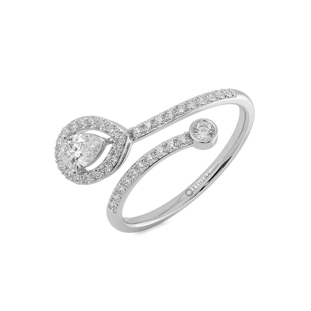 Silken Glow Open Top Ring 0