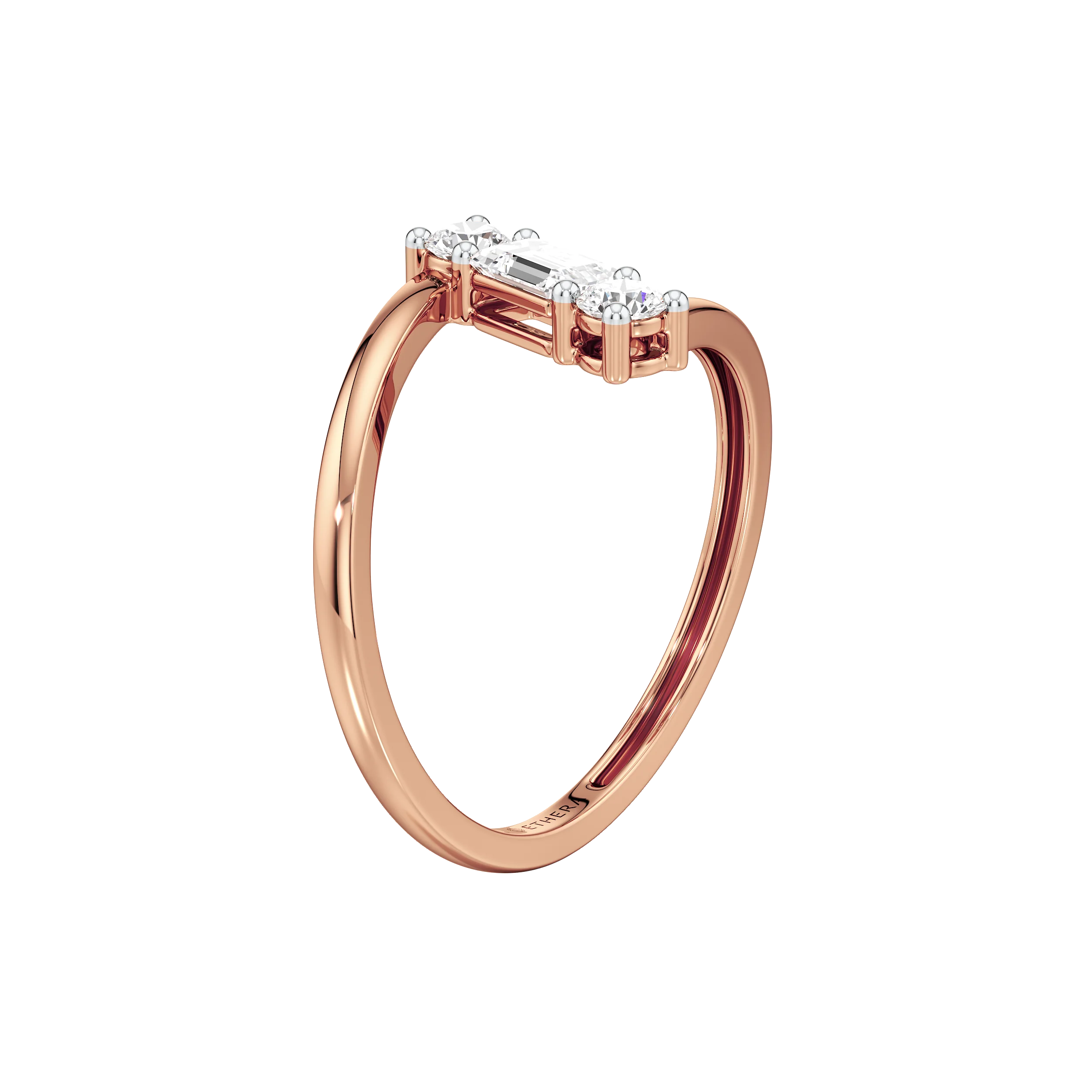 ZigZag Round Ring 14
