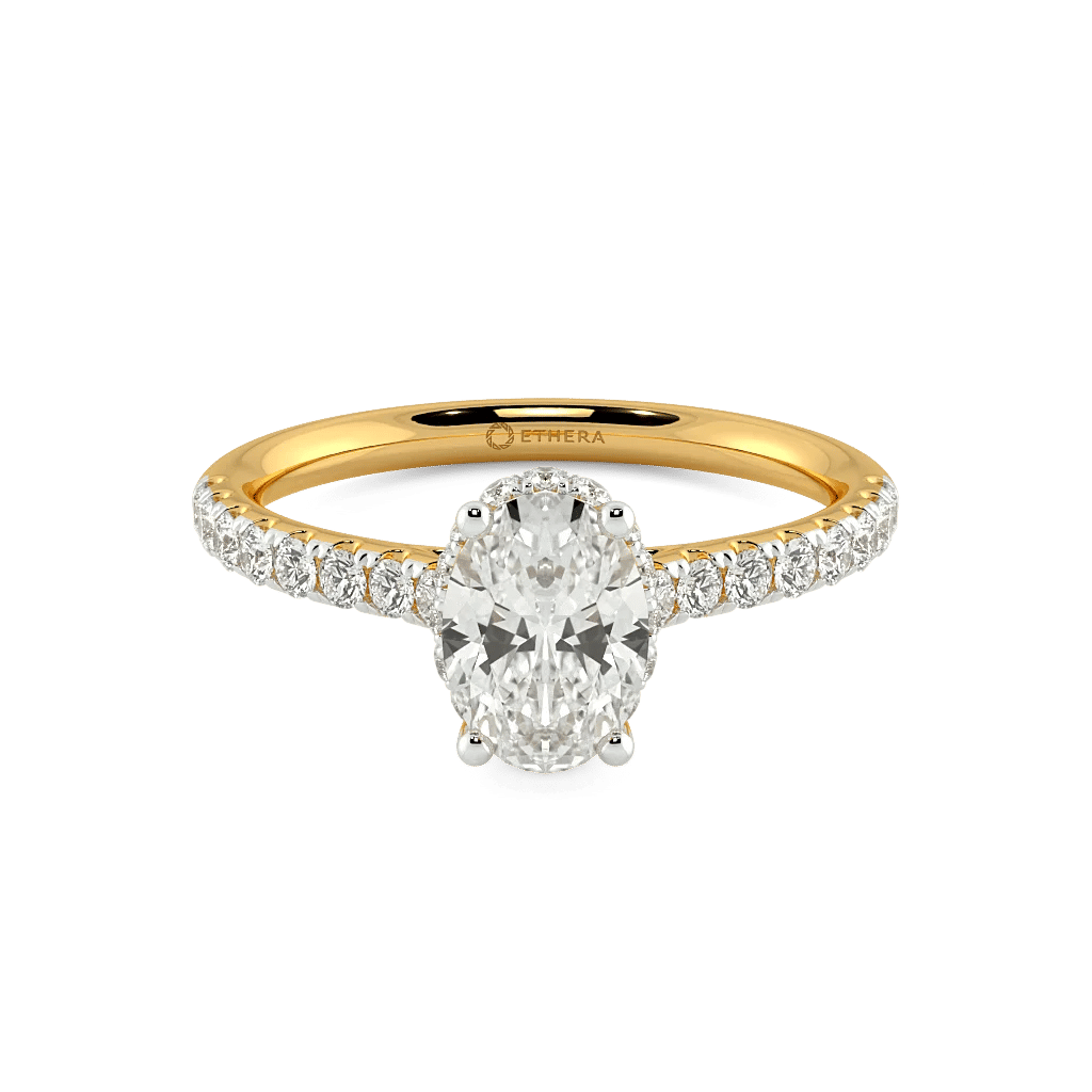 Eternal Oval Solitaire Ring 4