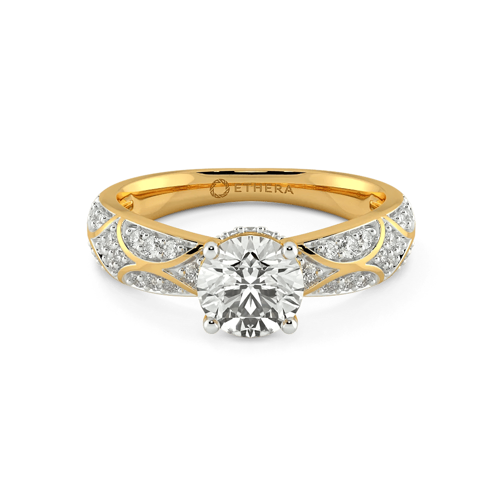 Round Majesty Solitaire Ring 4