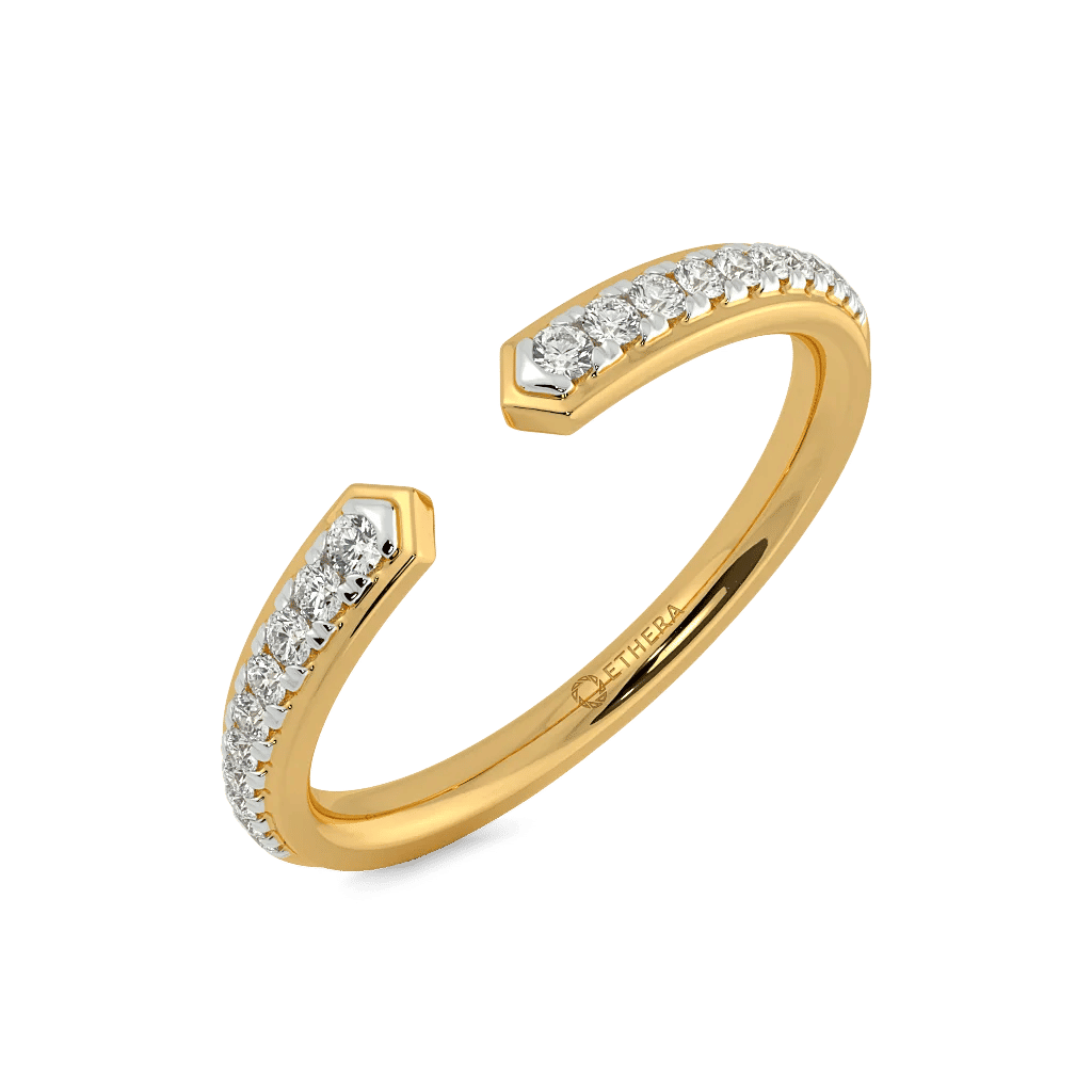 The Serendipity Open Top Lab Grown Diamond Ring