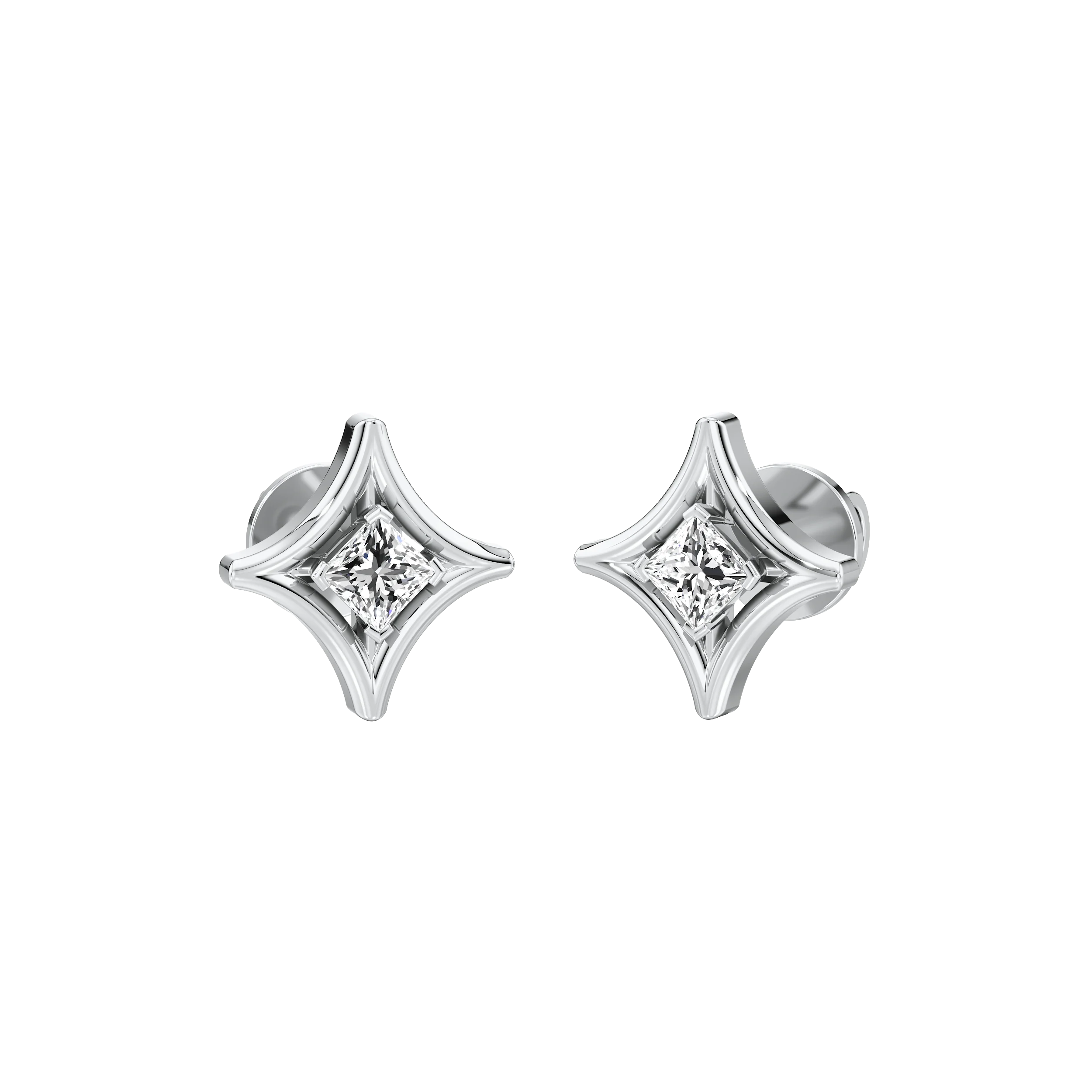 Stellar Point Stud Earrings 3