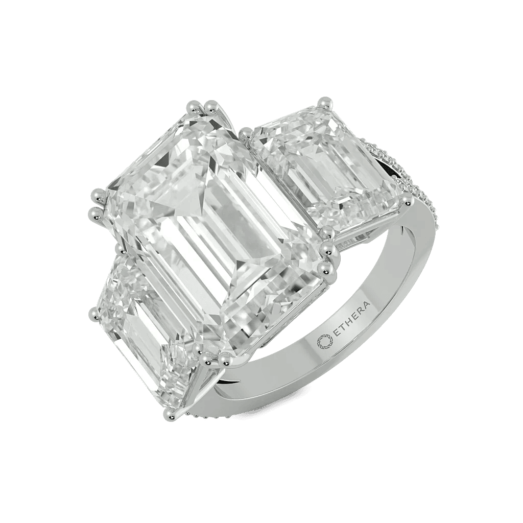 The Perfect Choice 3 Stone Ring 0