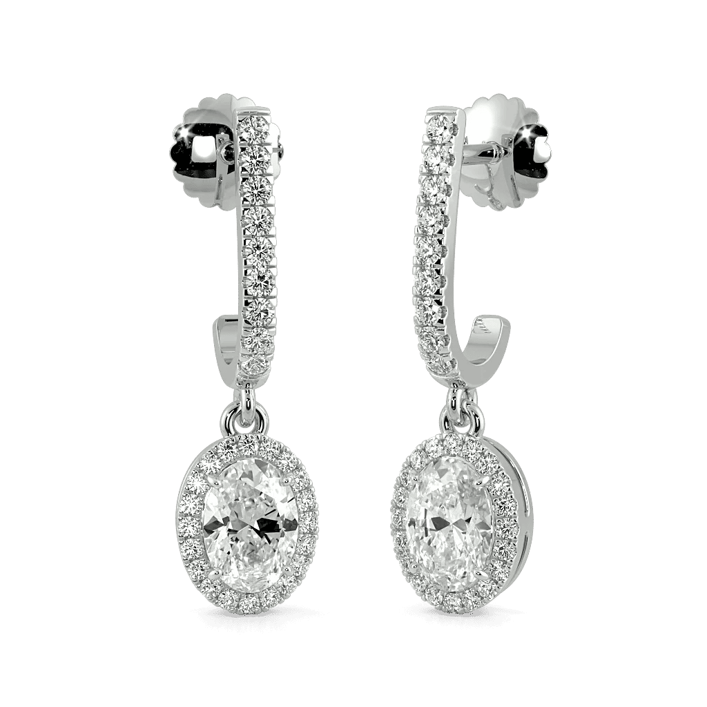 Oval Opus Hoop Earrings 0