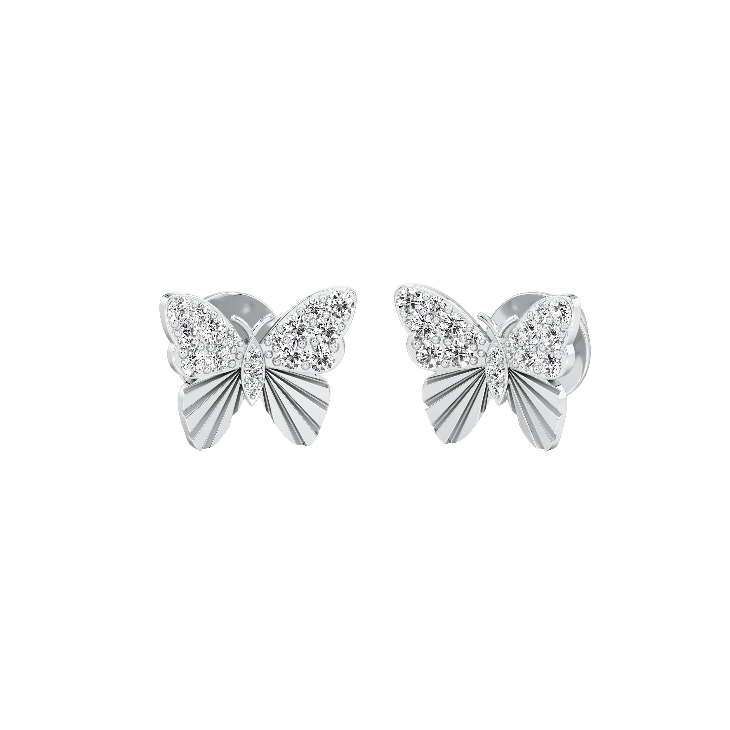 The Flutter Diamond Studs 3