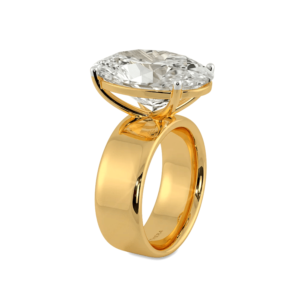 Rock And Roll Solitaire Ring 5