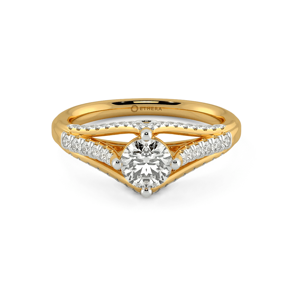 You & Me Solitaire Ring 5