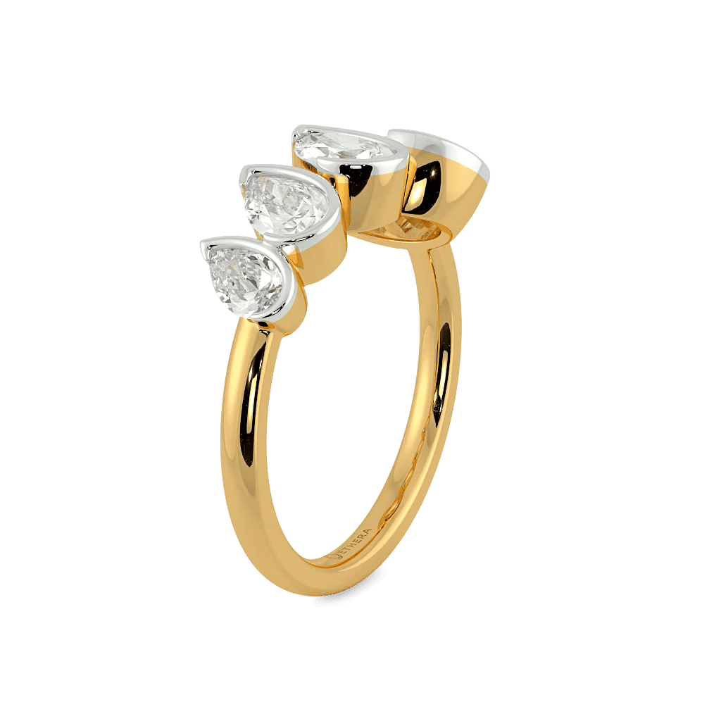 Cascade Pear Ring 5