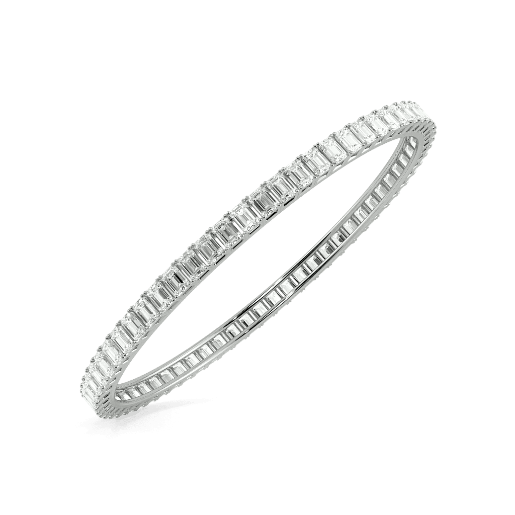 Marq Of Emerald Round Bangle 2