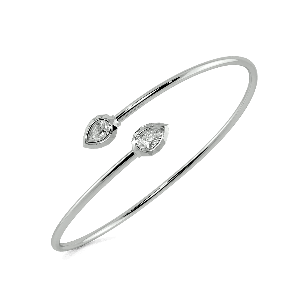 The Halo Breeze Flexible Oval Bangle 2