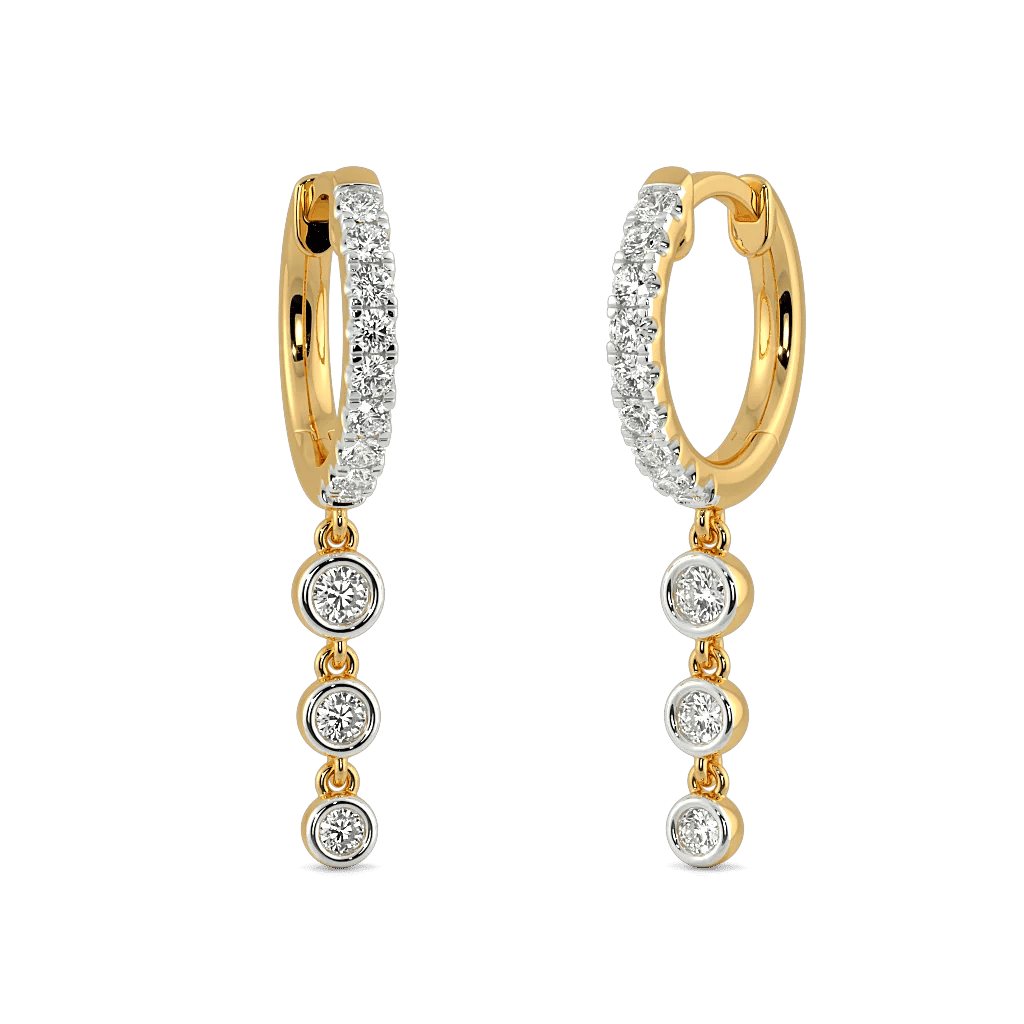 Crystal Cascades Bali Earrings