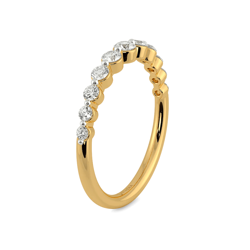 Golden Cascade Eternity Band 5