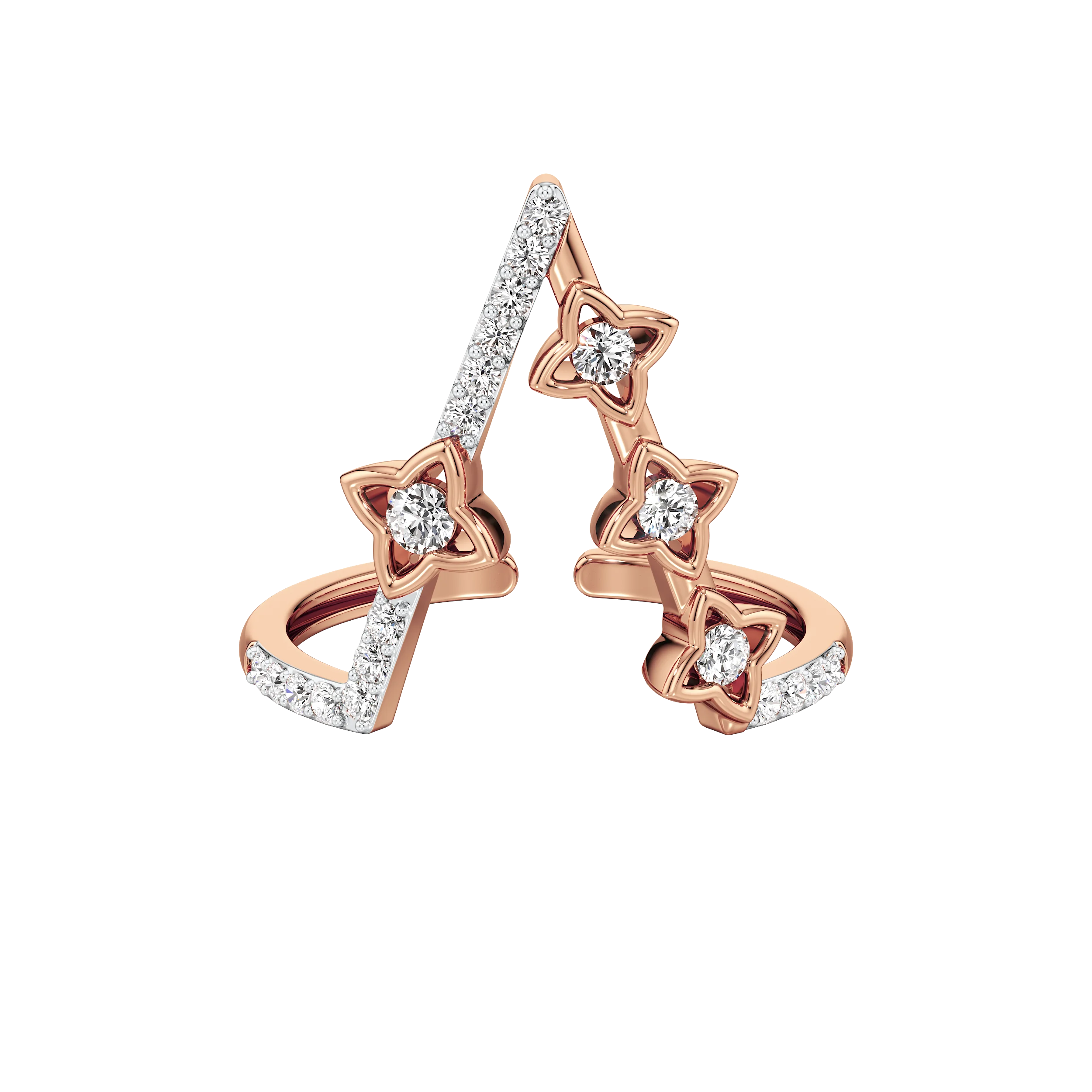 Stellar Zig-Zag Ring 13