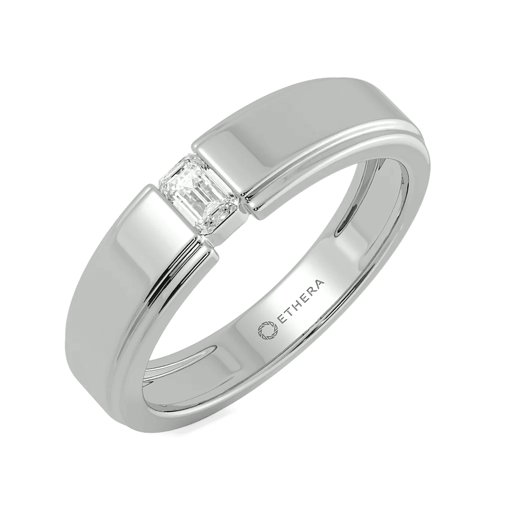 The Sculpted Band Men's Ring 0