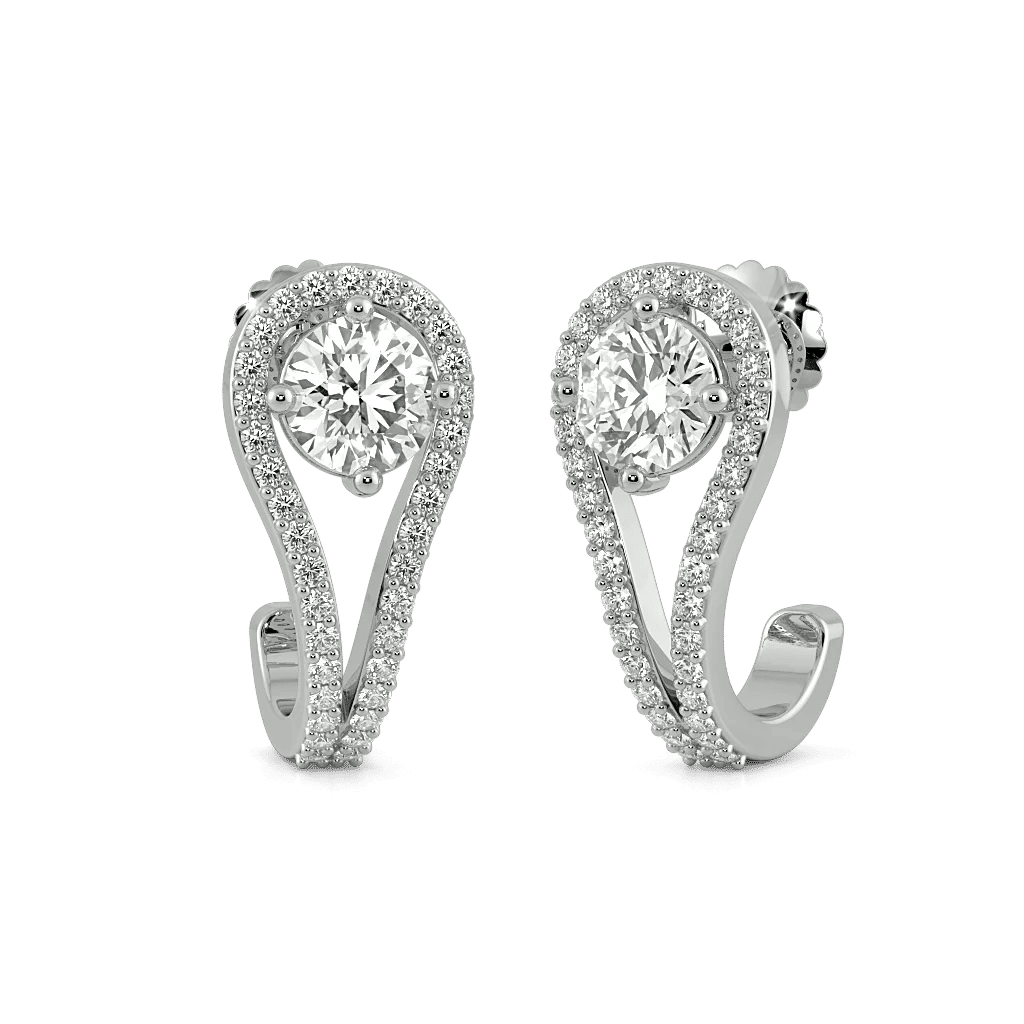 Gilded Glow Hoop Earrings 0