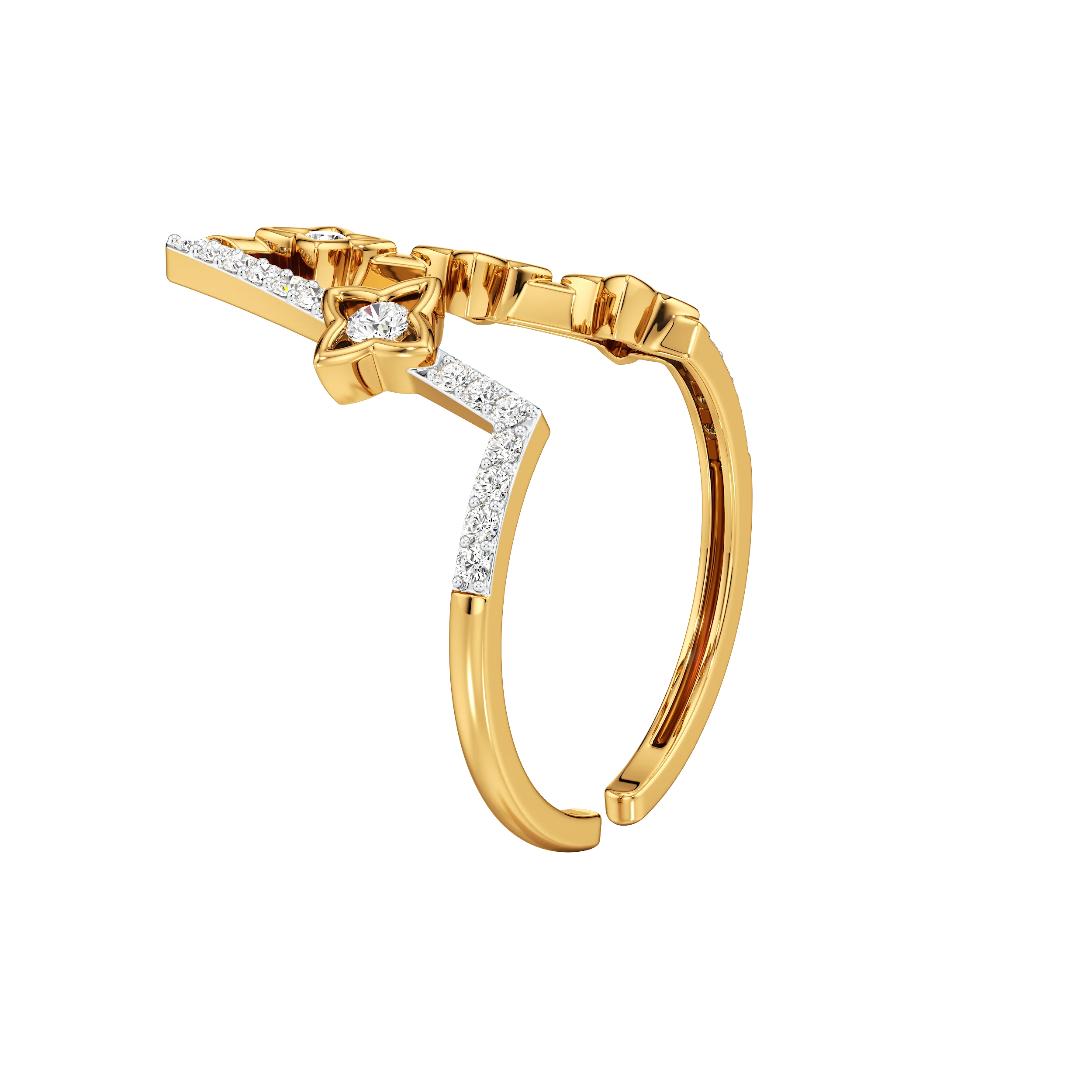 Stellar Zig-Zag Ring 5
