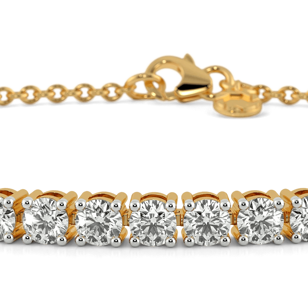 Lustrous Line Tennis Bracelet 2