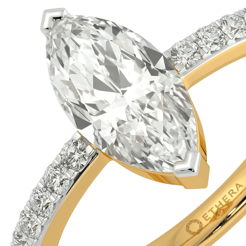 Marquise Vibe Solitaire Ring 3