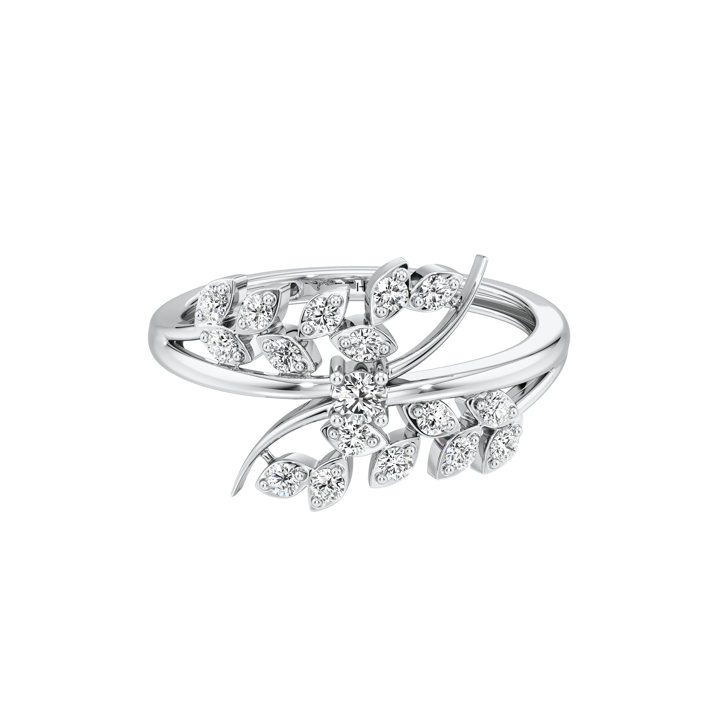 The Elowen Leaf Ring 9