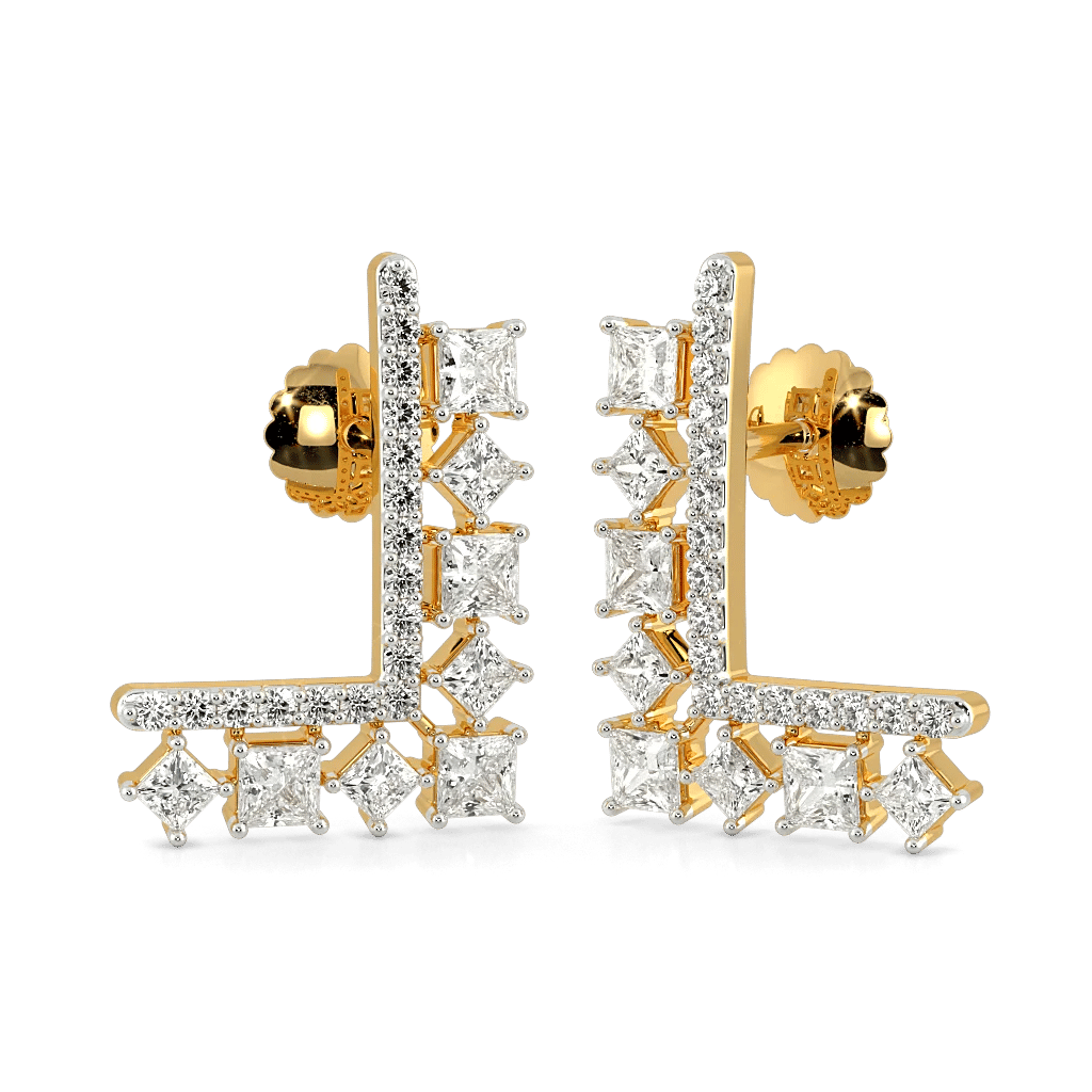 Geo Luxe Studs